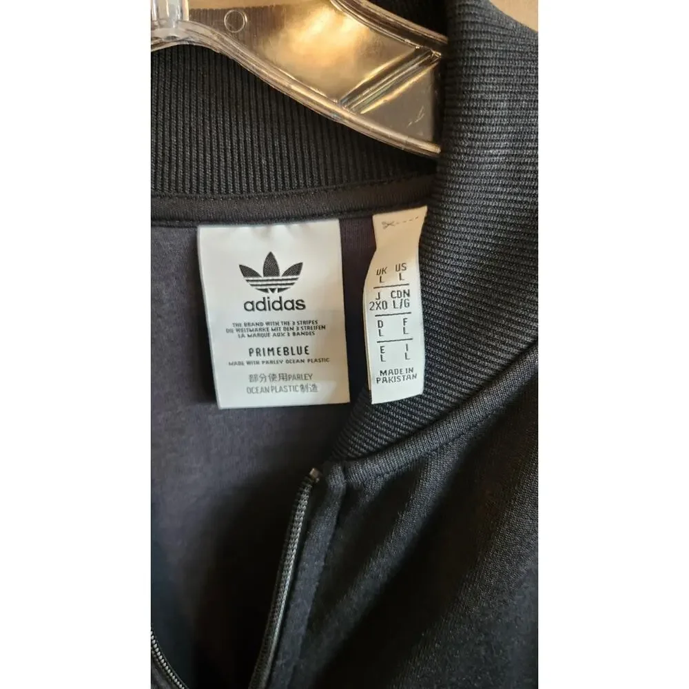 adidas Originals SST Tracksuit Set Black White Retro Style Men's Size L Mt100